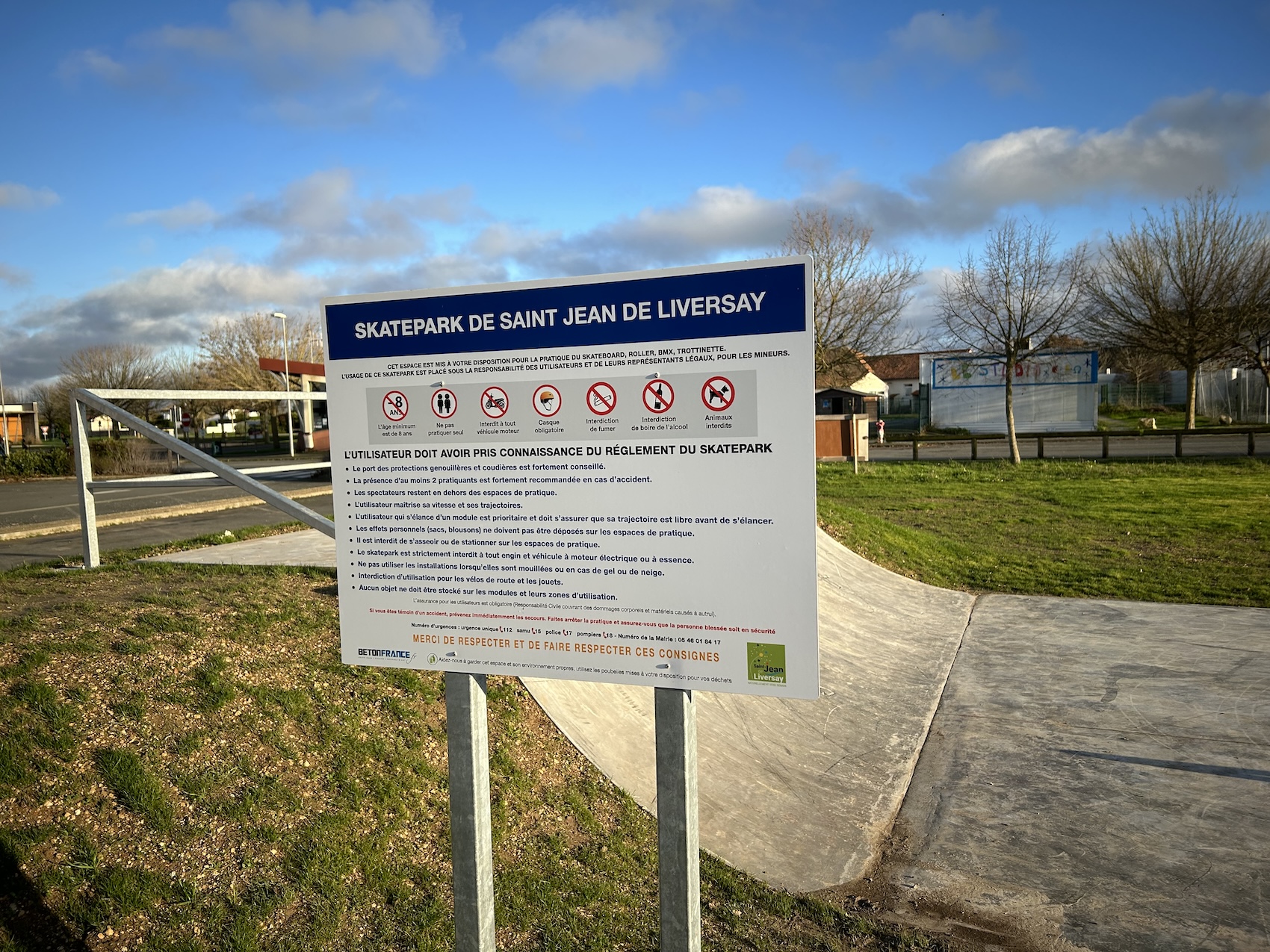 Saint-Jean-de-Liversay skatepark